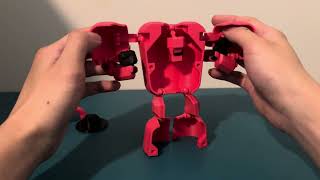3d printed pepper transformer (sgt pepper)