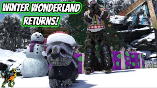 Ark Winter Wonderland Is Returning To Ark With Gacha Claus And Raptor Claus Ark Survival Evolve