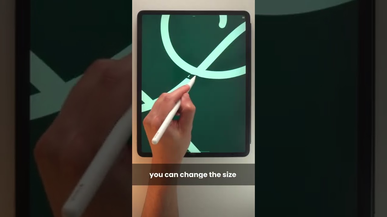 How to erase on Procreate