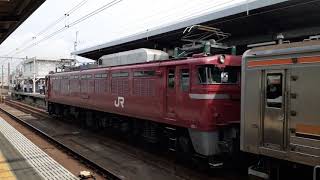 EF81+205系5000番台M8編成 ジャカルタ配給  新習志野駅発車