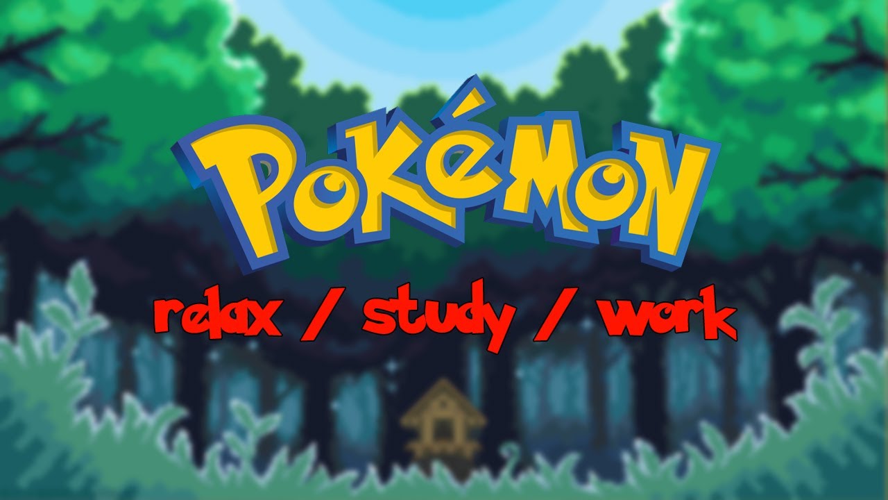 Best of Nintendo Music / Relaxing Pókemon Video Game Music for Studying
