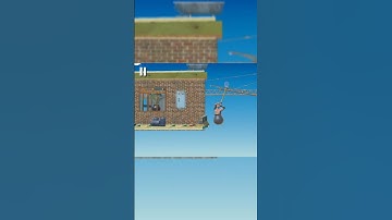 Getting Over It, How to do Tub Skip. #shorts