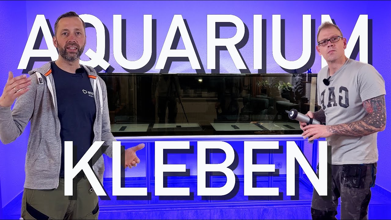 250x75x60 - So KLEBT man ein AQUARIUM!