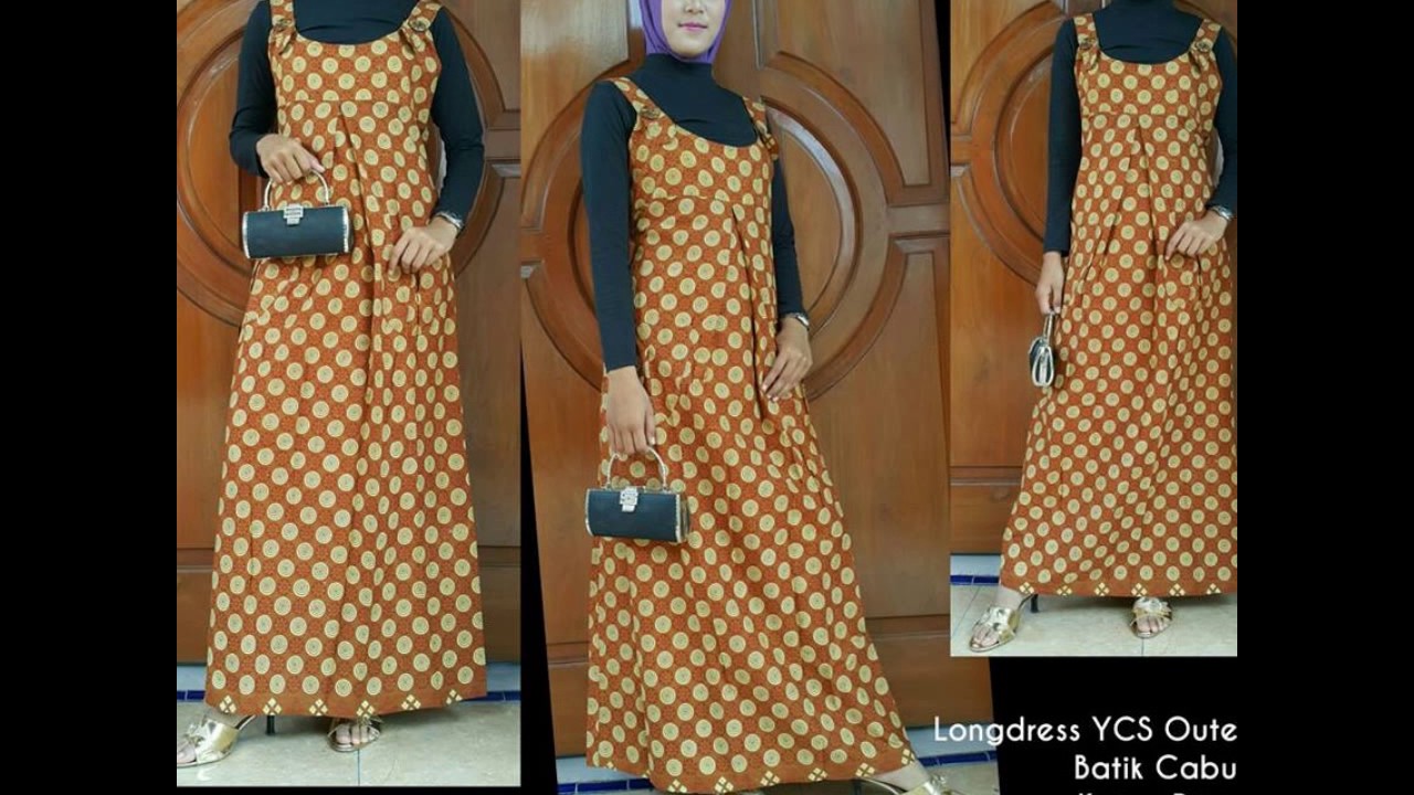 WA 0812 2533 6662 Gamis Batik Pasangan Suami Istri Gamis Batik