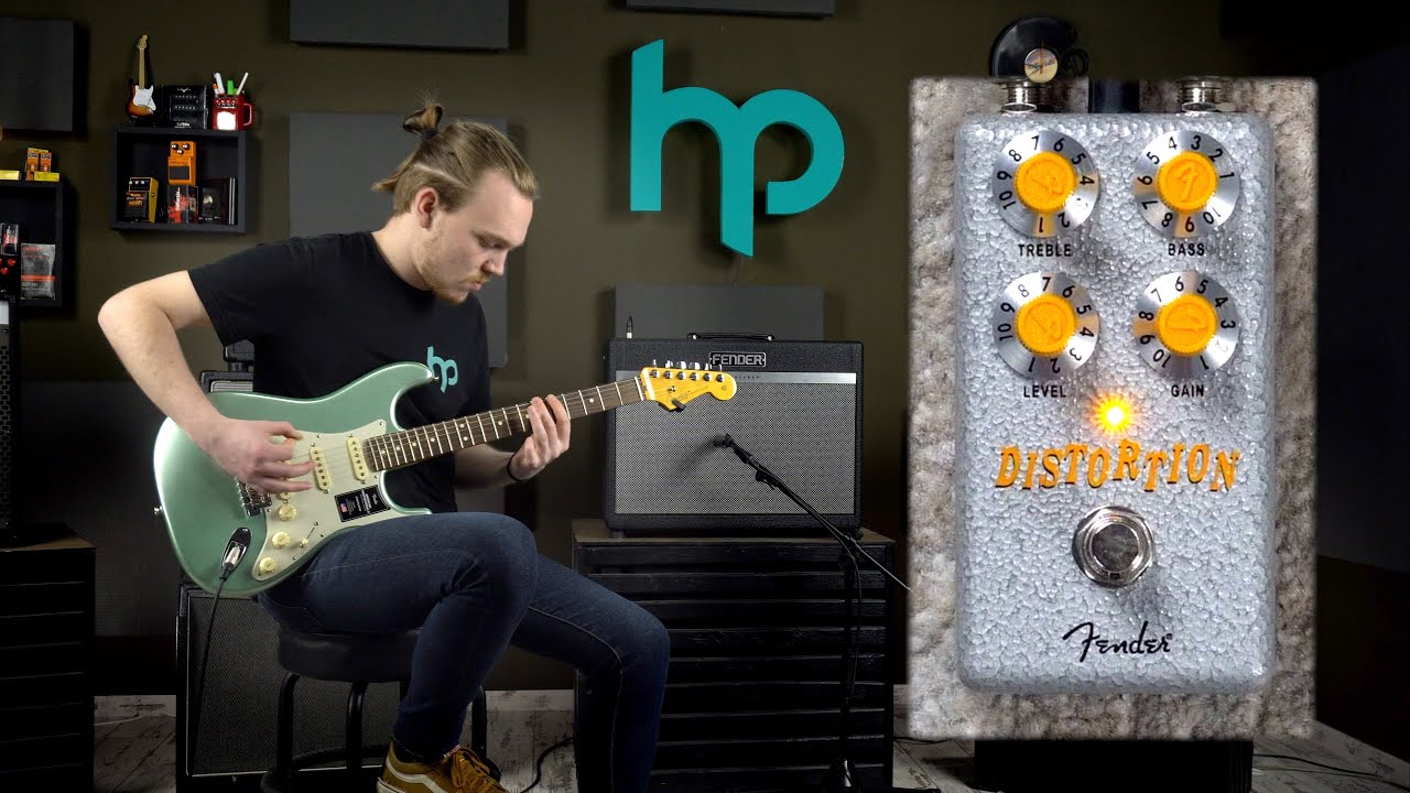 Fender Hammertone Distortion effektpedál YouTube