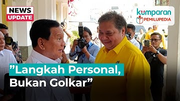 Dukung Prabowo Capres 2024, Airlangga Dilaporkan ke Dewan Etik Golkar