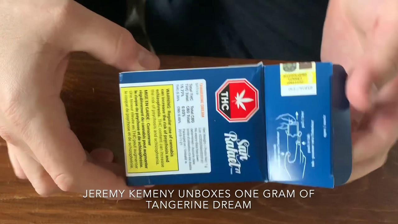 Unboxing legal cannabis