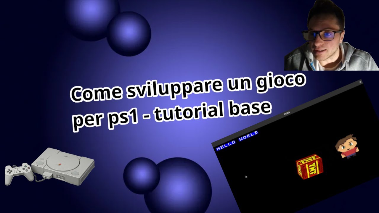 Ps1 Tutorial Message come creare un gioco per ps1 - tutorial base - YouTube