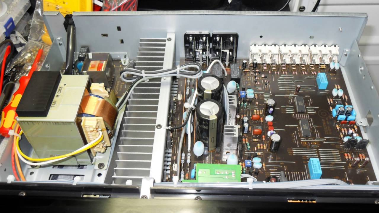 Denon PMA 355 UK Amplifier Repair YouTube