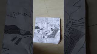 Drawing of the Naruto and Kurma #naruto #sasuke #anime #narutoshippuden #narutoexplained #narutofan