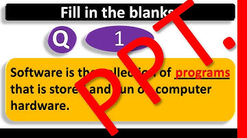PPT Fill in the blanks for grade 3 and 4