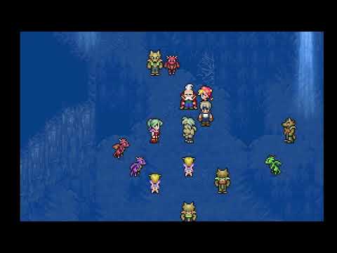 Final Fantasy VI Pixel Remaster - Kefka attacking Thamasa / General Leo dies