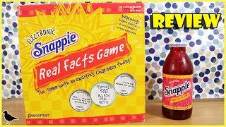 Electronic Snapple Real Facts Game Review! | Board Game Night
