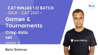 CAT Ninjas 1.O L6 | Games & Tournaments | Crisp data set l CAT 2021 l Belvi Srinivas screenshot 3