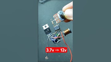 Boost 3.7V to 12V Using IC 555! Genius DIY Idea!