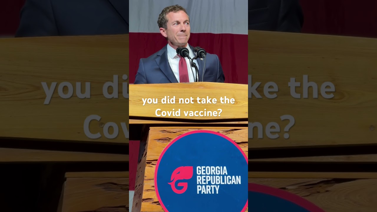 Senator Greg Dolezal on the Covid vaccine and vaccine passports at the Georgia Republican Convention