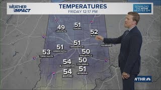 13Weather midday forecast - Friday, Oct. 24, 2025