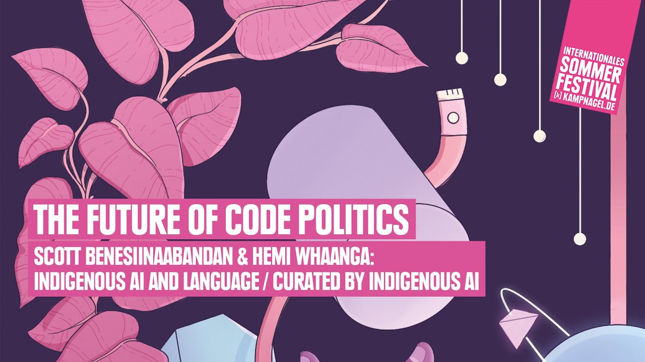 SCOTT BENESIINAABANDAN & HEMI WHAANGA: INDIGENOUS AI AND LANGUAGE / CURATED BY INDIGENOUS AI