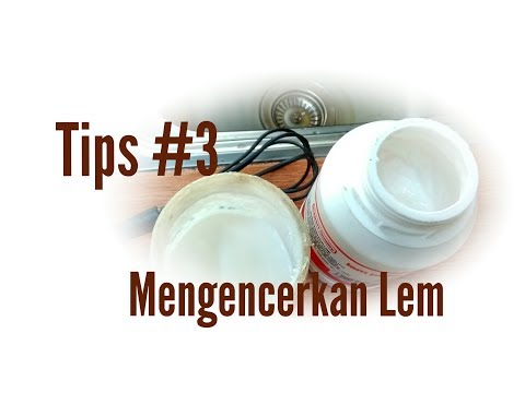 Cara membuat botol lem kayu serbaguna | DIY. 