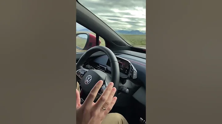 Emergency Assist 🆘 (Auto brake to stop) if no reaction of driver) in VW ID.4!  #shorts #volkswagen - 天天要闻