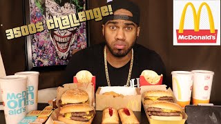 The 3500$ McDonalds Challenge - Can We Finish in under 30 Mins