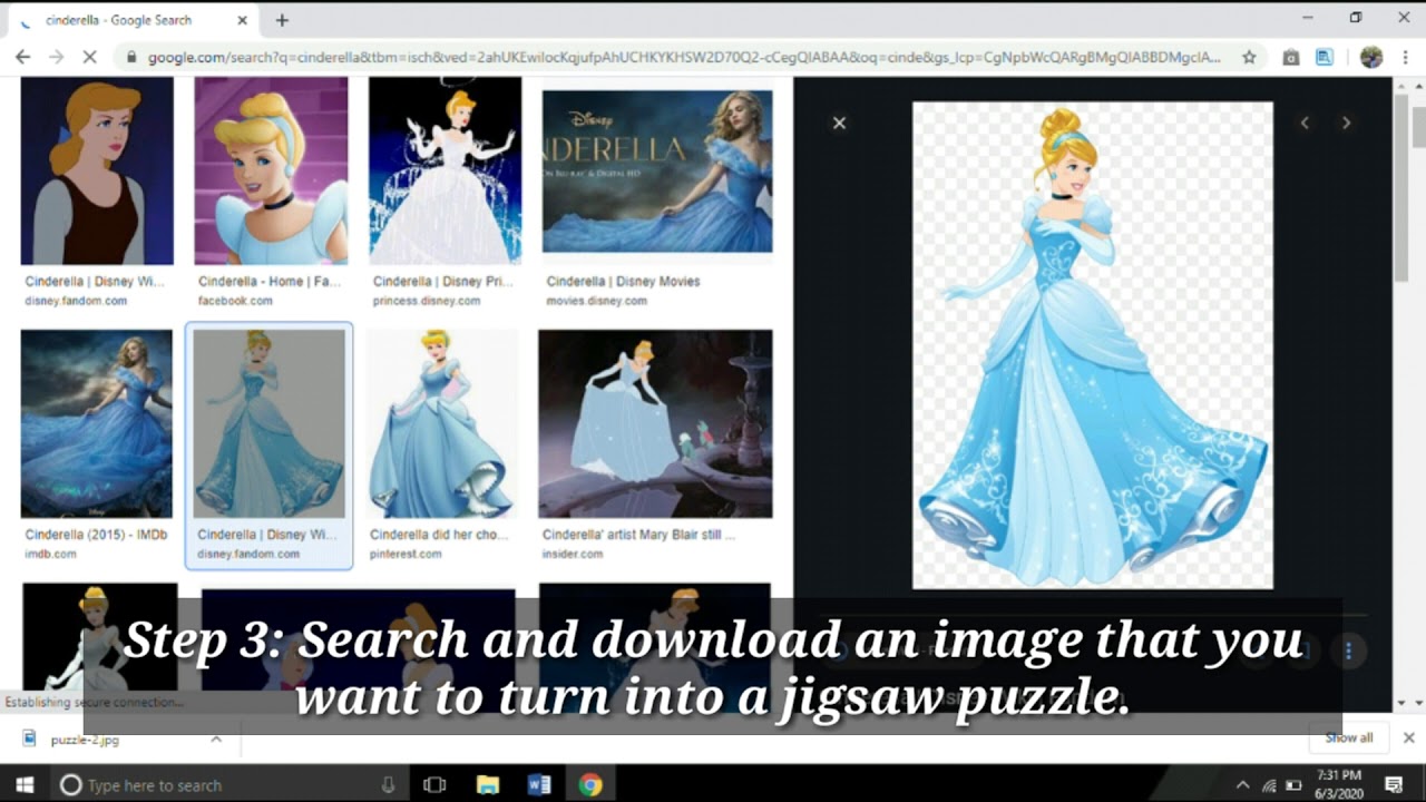 EASY STEPS ON HOW TO MAKE PERSONALIZED JIGSAW PUZZLE USING MICROSOFT ...