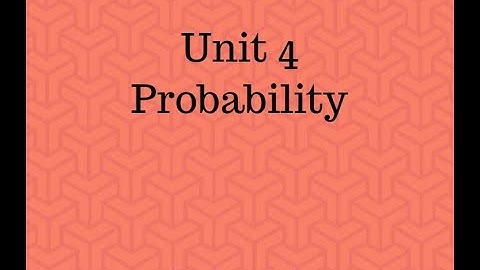 AP Statistics Unit 4