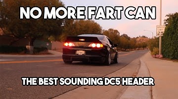 The Best Sounding RSX/ DC5 Header (Skunk2 Alpha Header Install)