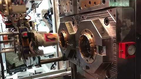 PLAST EURASIA 2018-ROBOPLAS IML ROBOT-1,1 LITER PAIL WITH HANDLE-4,95 sec