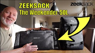 Zeeksack weekender 50 L duffle bag/duffelbag, short review