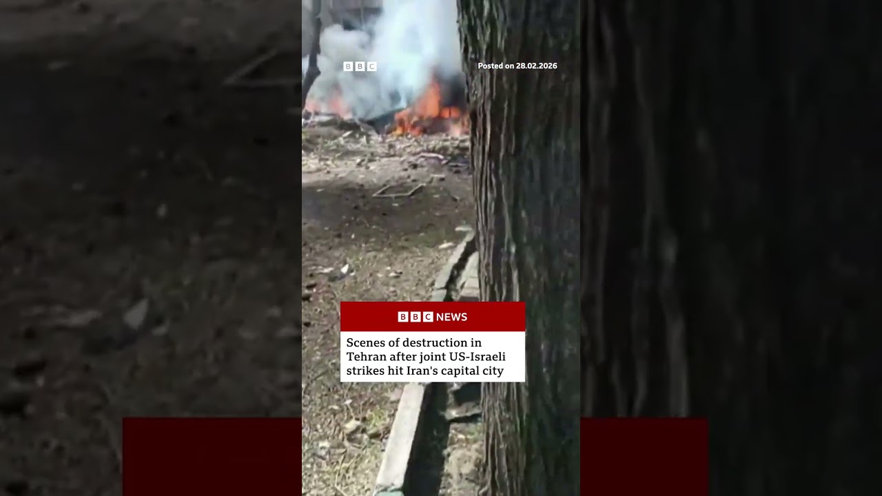 The US and Israel have launched joint strikes across Iran, including the capital Tehran. #BBCNews