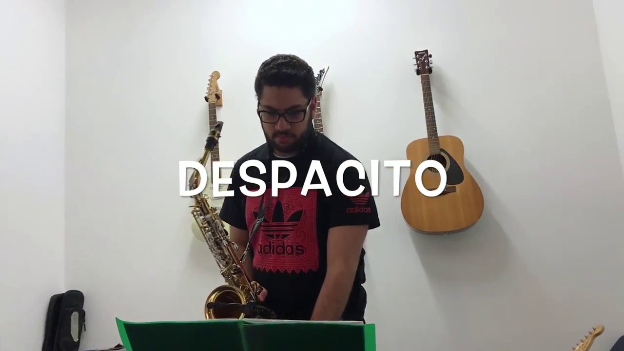 Despacito Luis Fonsi Alto Sax Cover by John Wadie YouTube