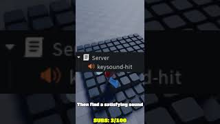 HOW TO MAKE A SATISFYING KEYBOARD IN ROBLOX STUDIO