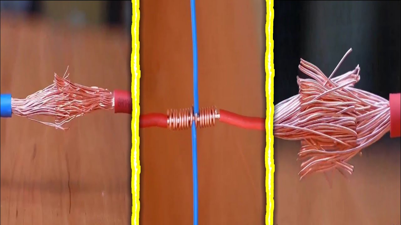 Wire Joint How To Twist Electric Wire Electric Wire Joint Properly Wire Joint How To Twist Electric Wire Electric Wire Joint Properly