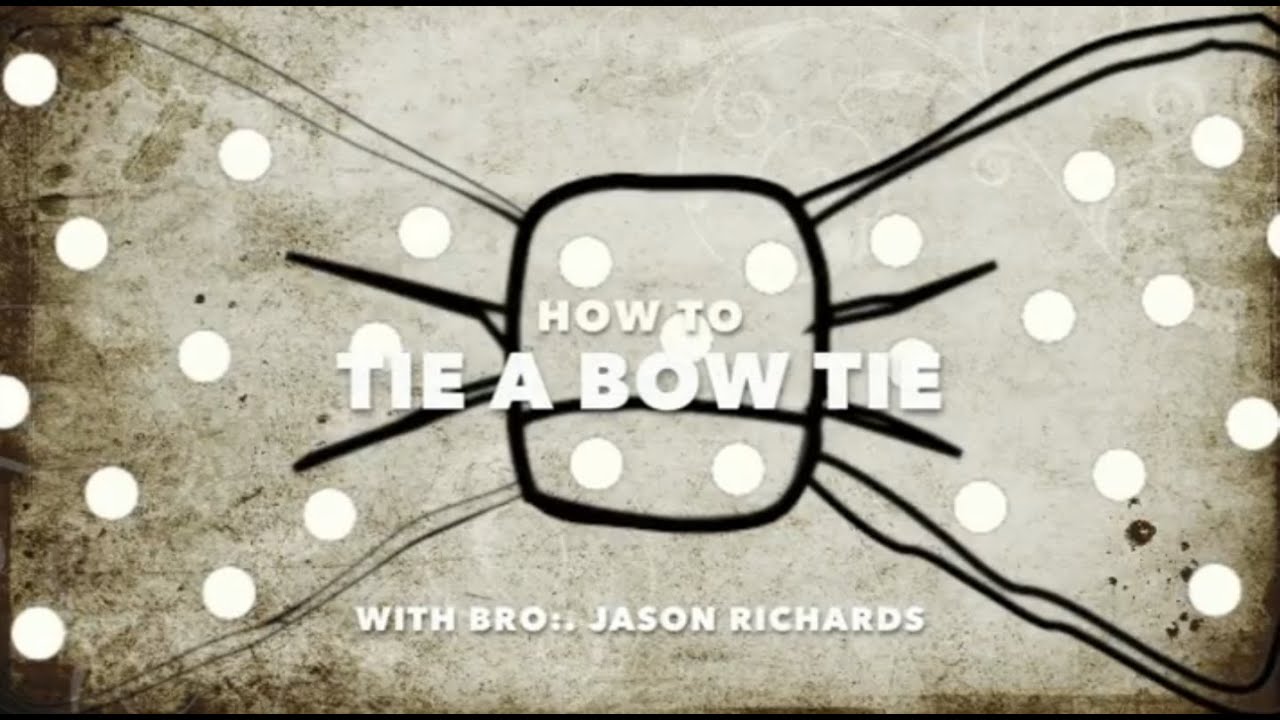 How to Tie a Bow Tie