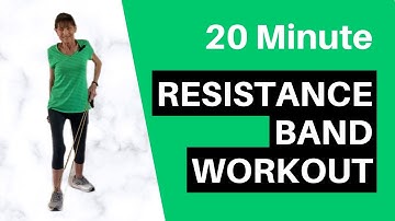 Resistance Band Exercises For Seniors - 20 Minutes