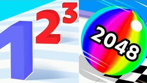 Number Master Vs Ball Run 2048 Game All Levels Gameplay Android, iOS 