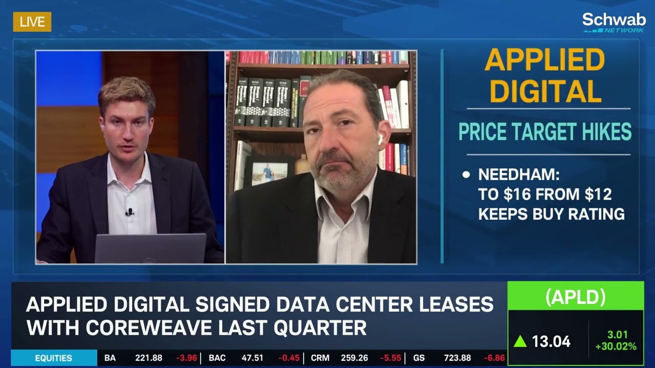 APLD Leaps Higher After Earnings, CRWV Lease Deal