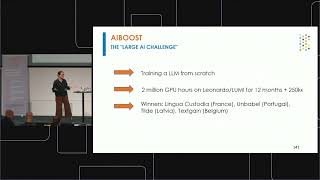 Laura Morselli, CINECA - MINERVA, AI BOOST and more: opportunities for industrial users