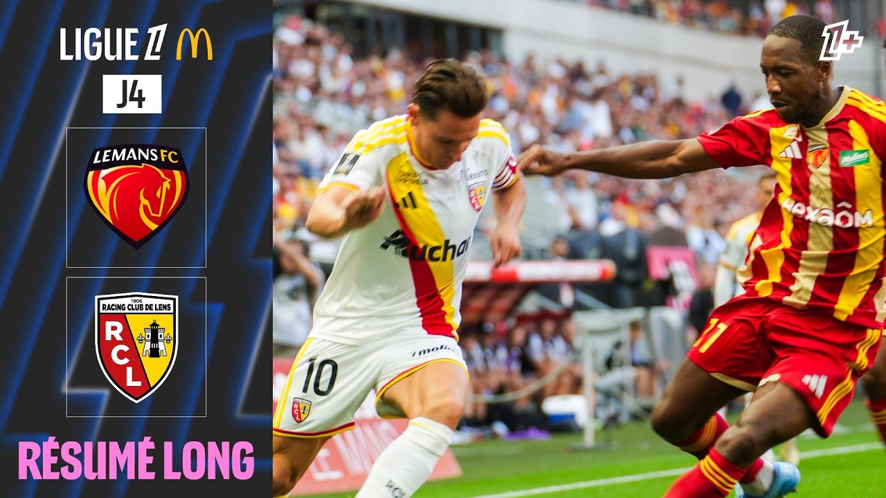 SPECTACULAIRE : Lens REMONTE 2 buts au Mans | 4ème journée - Ligue 1 McDonald's 26/27