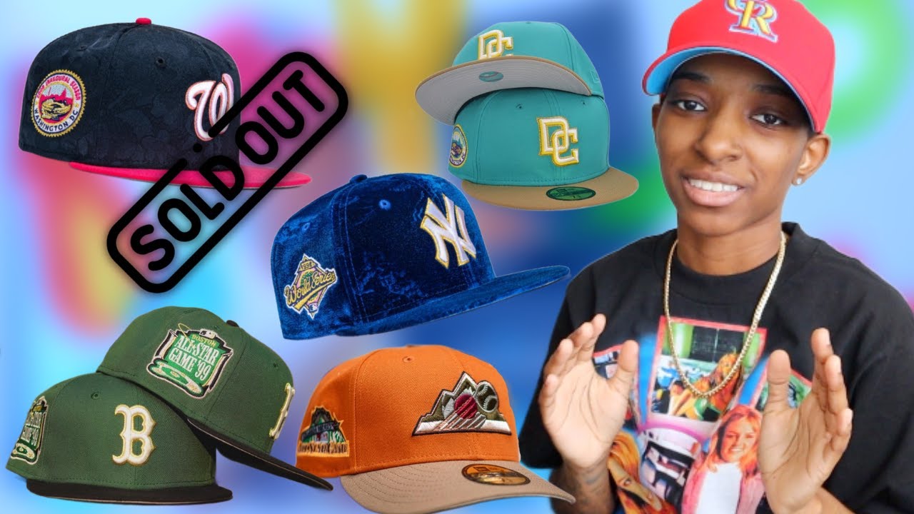 帽子 selects Queens Hat Blue/Orange min-nano QUEENS X T7LA | New Era Stretch Fit
