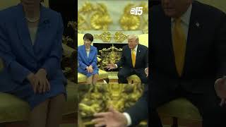Trump references Pearl Harbor when meeting with Japanese Prime Minister Sanae Takaichi on Thursday