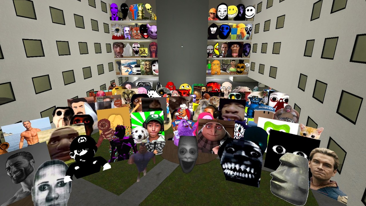 Too Much Nextbots And Nico's Nextbots Family The In LIMINAL HOTEL! Garry's Mod