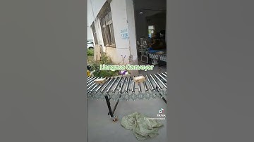 Flexible roller conveyor#rollerconveyor #fulfilment #warehousing #conveyorsystem #beltconveyor