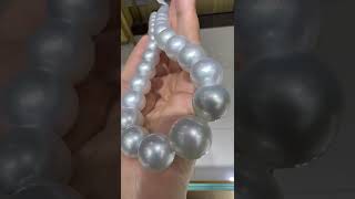122-165Mm Australia White Pearl Custmoized Necklace For Client From Uk