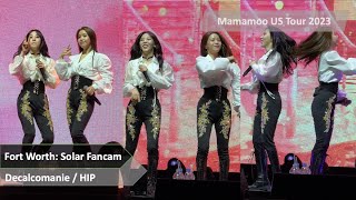 20230524 Mamamoo Us Tour - Fort Worth Decalcomanie & Hip Solar Fancam 624