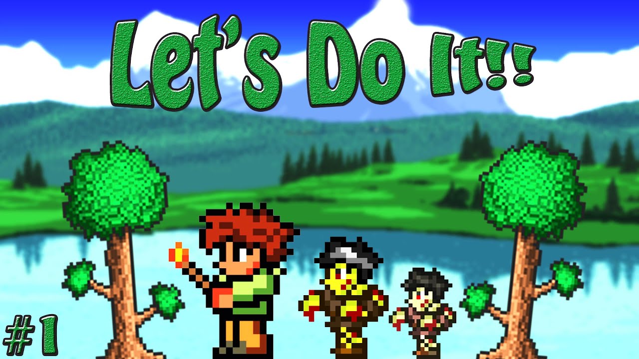 LET'S DO IT! - Terraria Co-Op W/GnJamis #1
