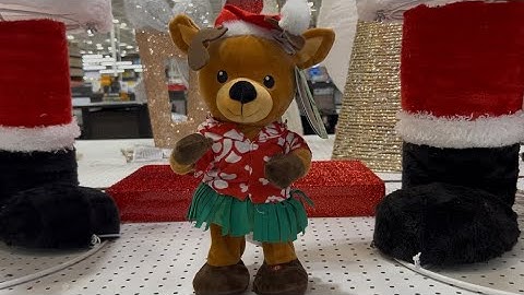 Gemmy animated Hula Dancer Reindeer