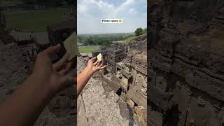 20₹ Ellora caves 🤯🥵 #maharashtra #travel #ellora