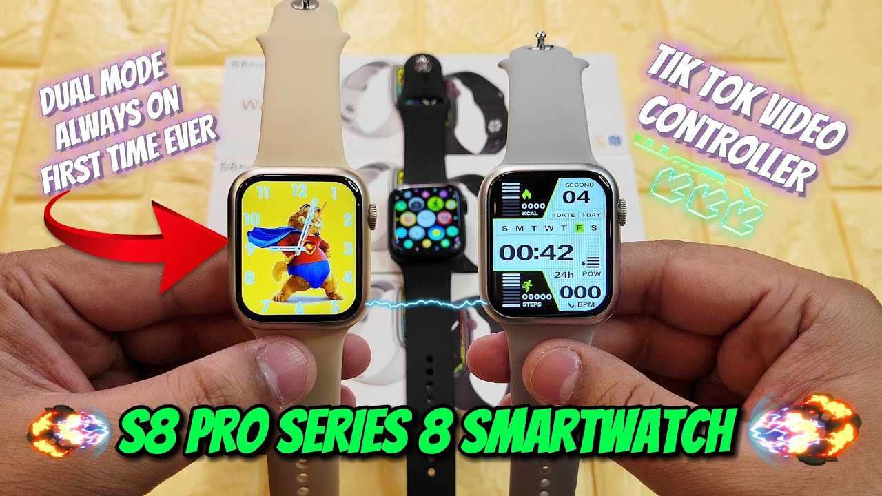 S8 Pro Series 8 Smartwatch | S8 Pro Watch 8 Smartwatch | Dual Mode ...